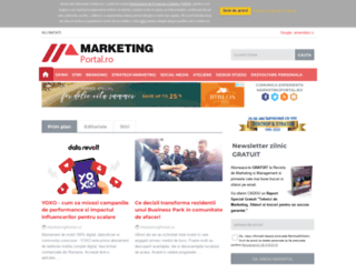 marketingportal.ro screenshot