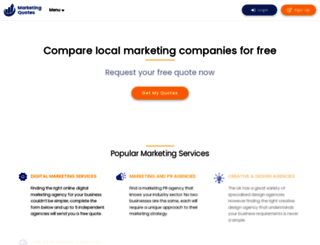marketingquotes.co.uk screenshot