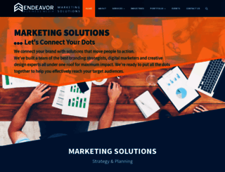 marketingsolutions.endeavorb2b.com screenshot