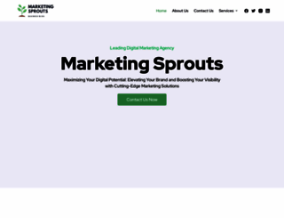 marketingsprouts.org screenshot