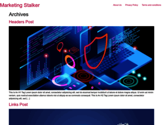 marketingstalker.com screenshot