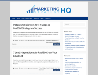 marketingstrategyhq.com screenshot