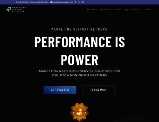 marketingsupportnetwork.com screenshot