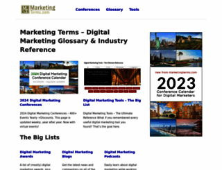 marketingterms.com screenshot