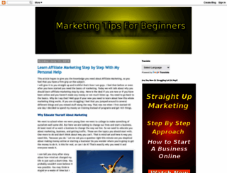 marketingtipsforbeginners.blogspot.com screenshot