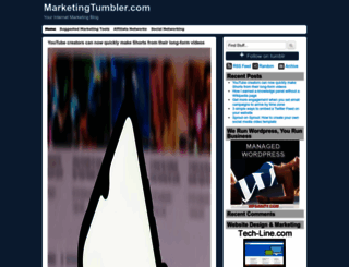 marketingtumbler.com screenshot