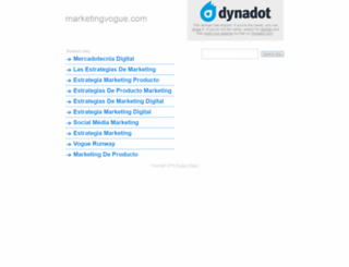 marketingvogue.com screenshot