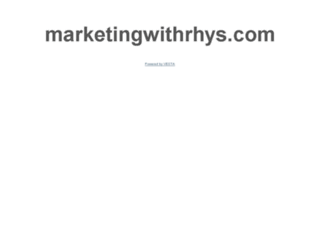 marketingwithrhys.com screenshot