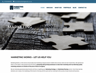 marketingworks.co.za screenshot