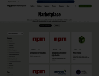 marketplace.magnolia-cms.com screenshot