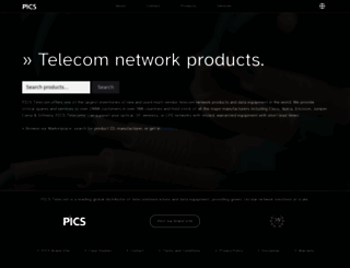 marketplace.picstelecom.com screenshot