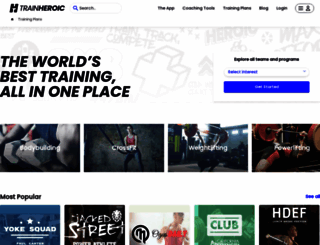 marketplace.trainheroic.com screenshot