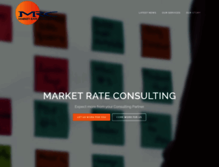 marketrateconsulting.com screenshot