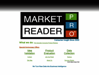 marketreaderpro.com screenshot