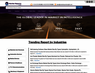 marketreportsinsights.com screenshot