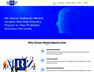 marketreportszone.com screenshot