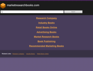 marketresearchbooks.com screenshot