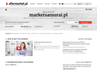 marketsamurai.pl screenshot