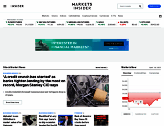 marketsinsider.com screenshot