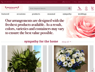 marketwayflowers.com screenshot