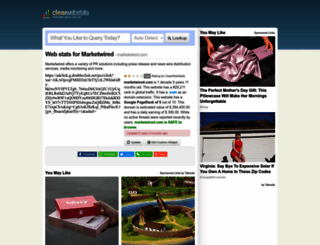 marketwired.com.clearwebstats.com screenshot