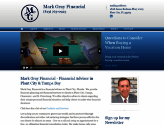 markgrayfinancial.com screenshot