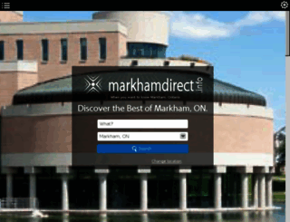 markhamdirect.info screenshot