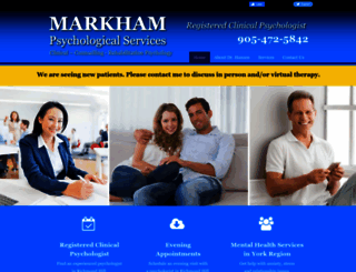 markhampsychologicalservices.com screenshot