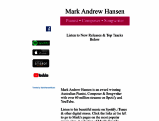 markhansen.biz screenshot