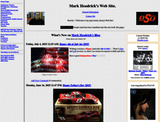 markheadrick.com screenshot