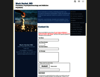markherbstmd.com screenshot