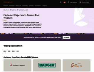 markie-awards.com screenshot