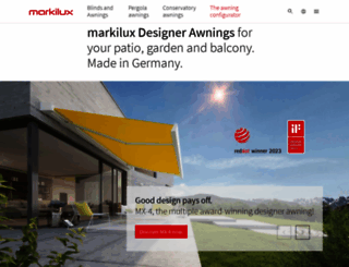 markilux.com.au screenshot