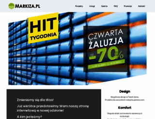markiza.pl screenshot