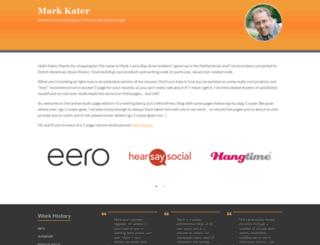 markkater.com screenshot