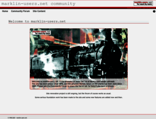 marklin-users.net screenshot