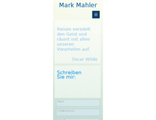 markmahler.de screenshot