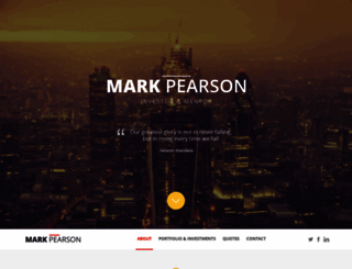 markpearson.com screenshot