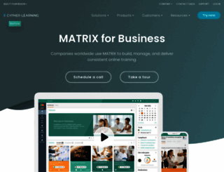markplus.matrixlms.com screenshot