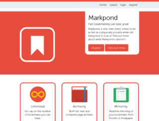 markpond.com screenshot