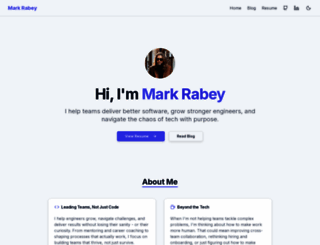 markrabey.com screenshot