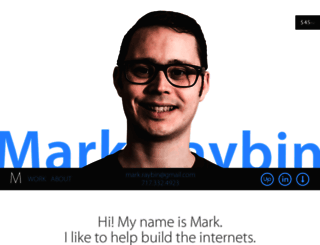 markraybin.com screenshot