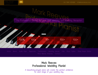 markreeves.co.uk screenshot