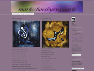 marksshoesbyevamarks.wordpress.com screenshot
