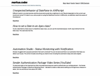 markus.codes screenshot