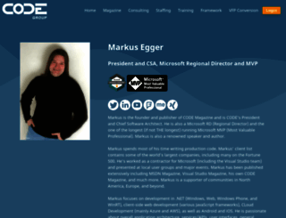 markusegger.com screenshot