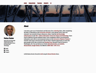 markusstocker.com screenshot