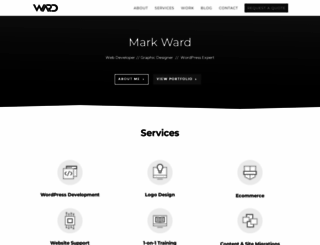 markwarddesign.com screenshot