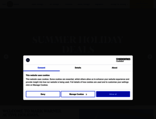 markwarner.co.uk screenshot