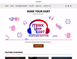 markyourkart.com screenshot